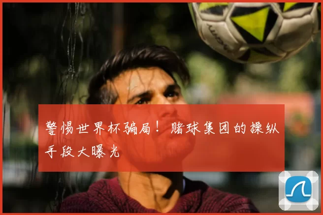 警惕世界杯骗局!赌球集团的操纵手段大曝光