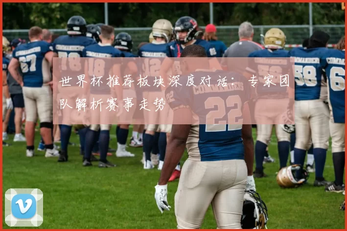 世界杯推荐板块深度对话:专家团队解析赛事走势