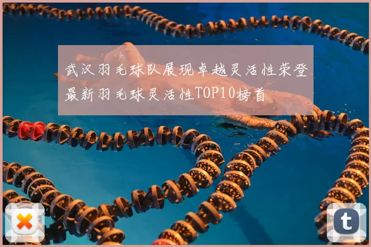 武汉羽毛球队展现卓越灵活性荣登最新羽毛球灵活性TOP10榜首