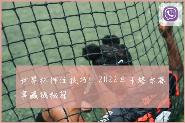 世界杯押注技巧：2022年卡塔尔赛事赢钱秘籍