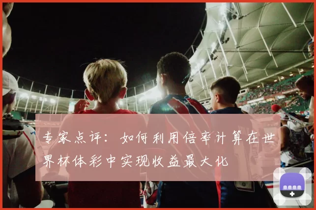 专家点评:如何利用倍率计算在世界杯体彩中实现收益最大化