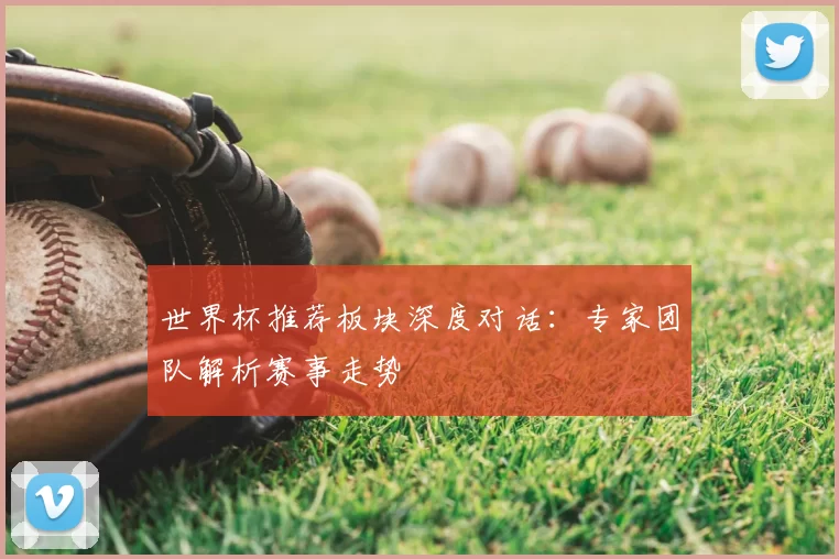 世界杯推荐板块深度对话：专家团队解析赛事走势